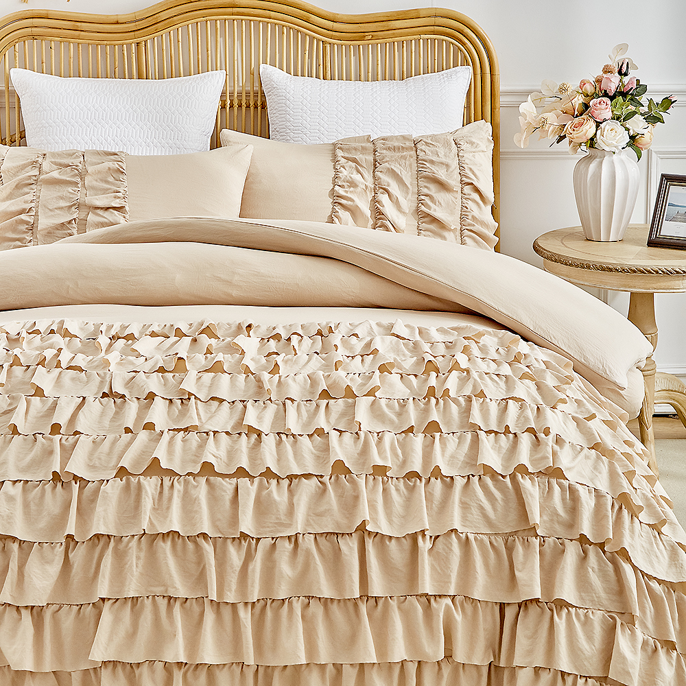 Linen Duvet Cover - Duvet Cover Bedding Set Twin Double