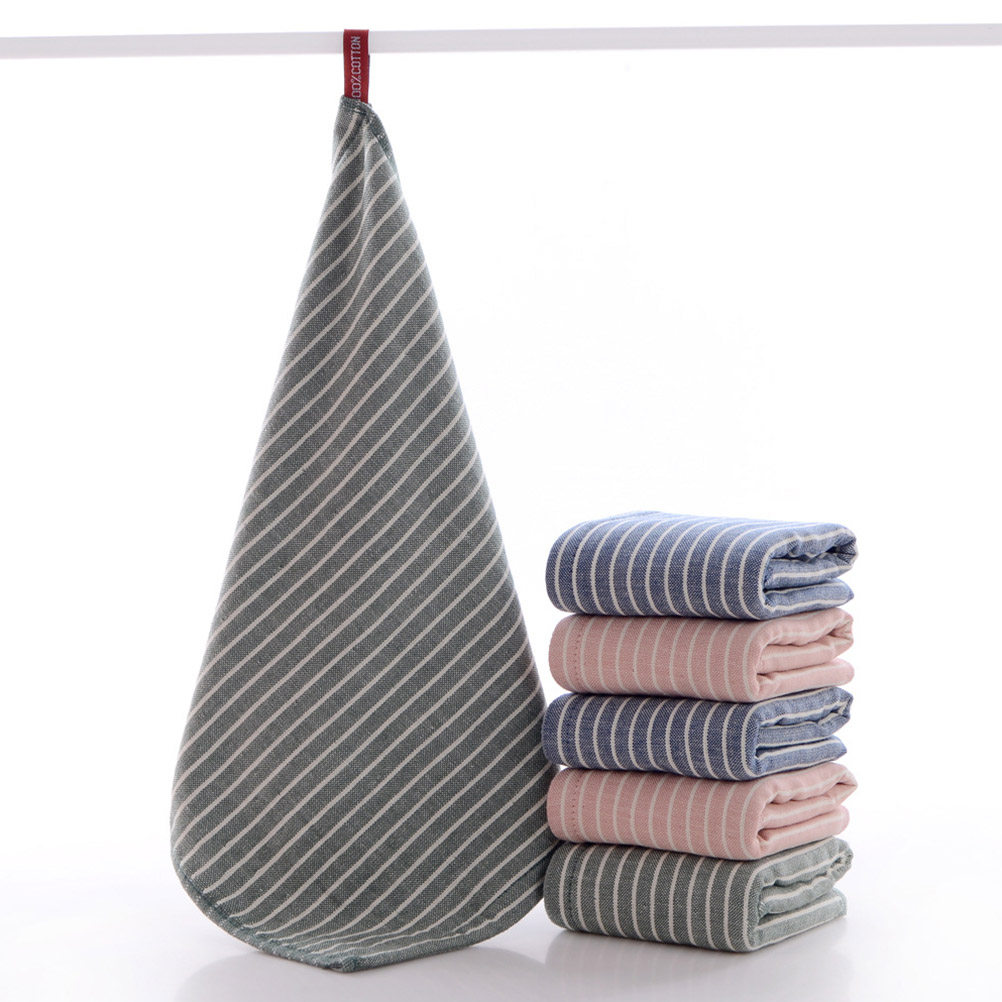 3Pcs Thick Striped Cotton Towe - Home Textiles Pakistan ulasan dan harga