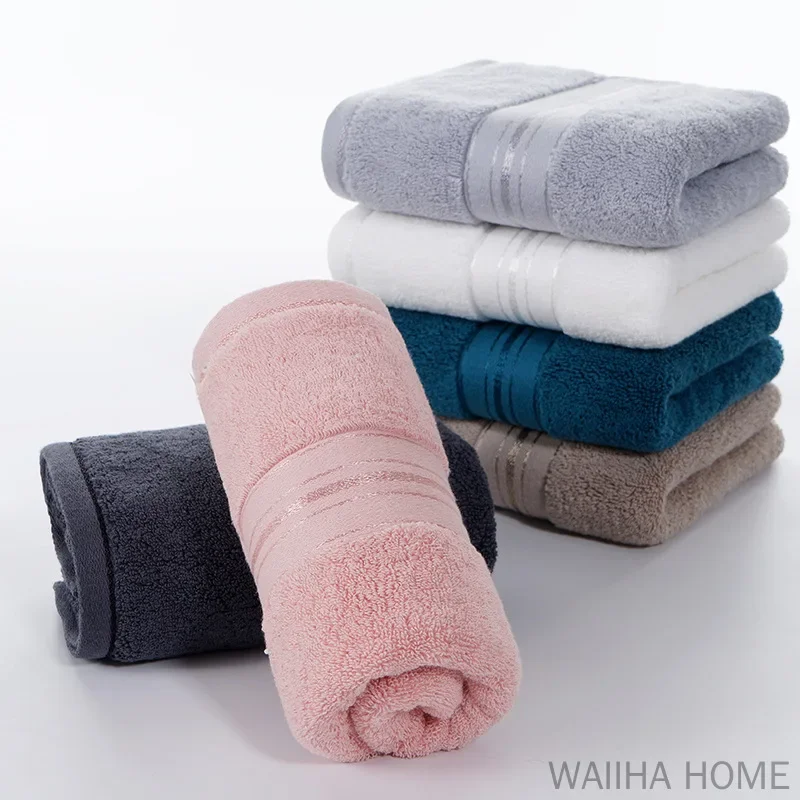 34x74cm Face Hair Towel Cotton - Home Textiles Toallas ulasan dan harga