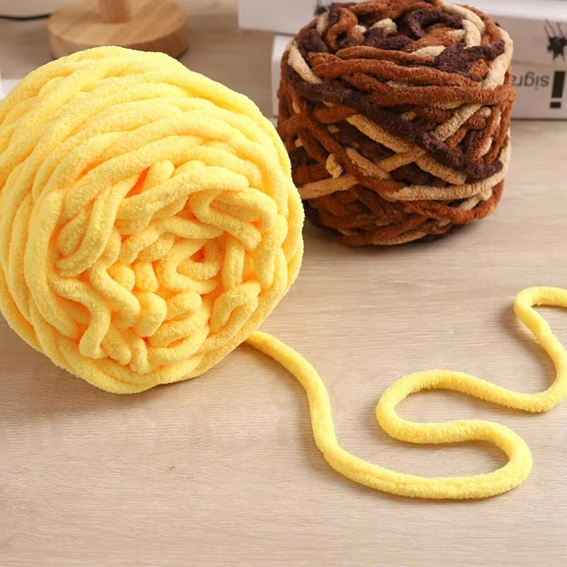 3PCS 300g Chenille Knitting Ya - Wool Blanket Herringbone ulasan dan harga