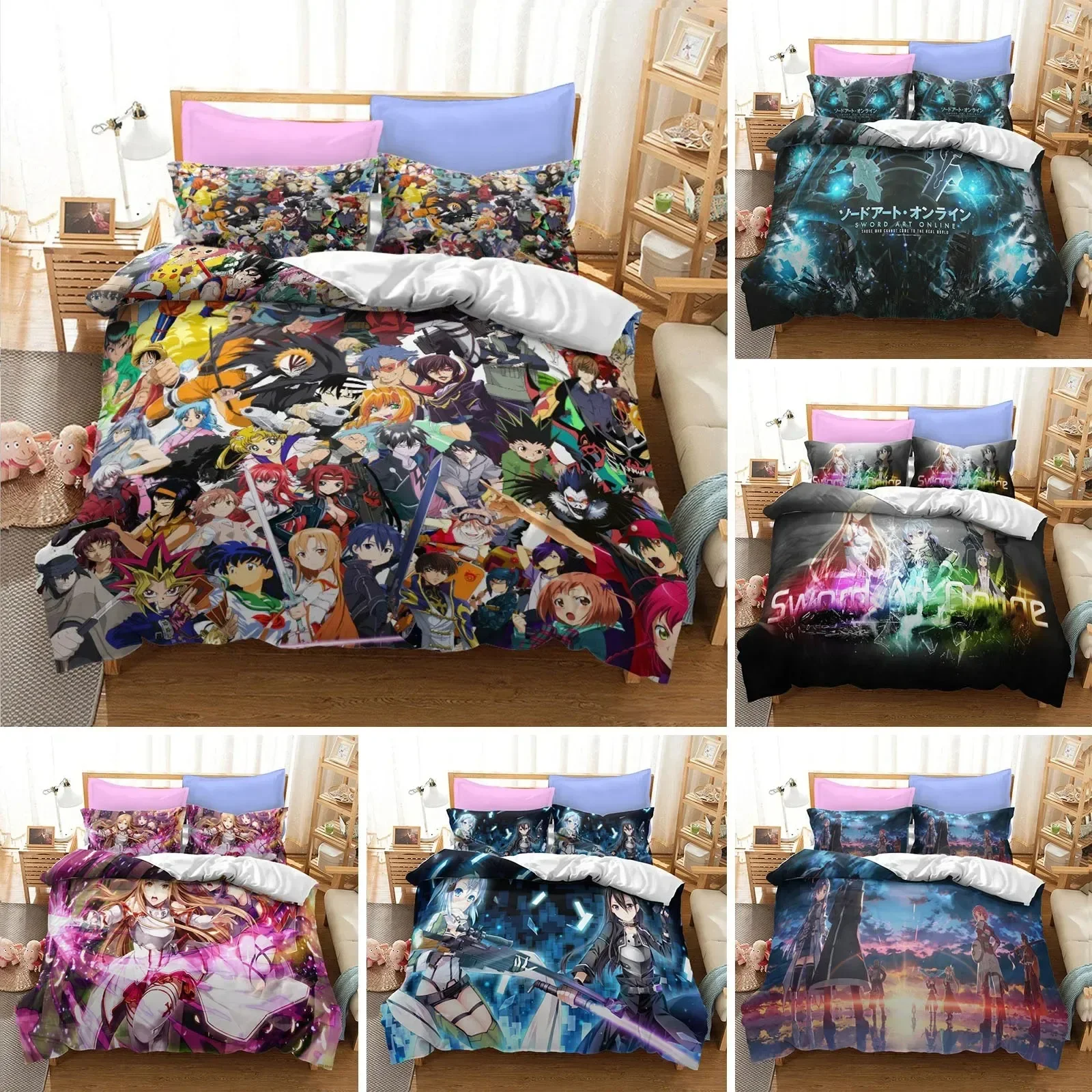 Anime Sword Art Online Bedding - Home Textiles Online ulasan dan harga