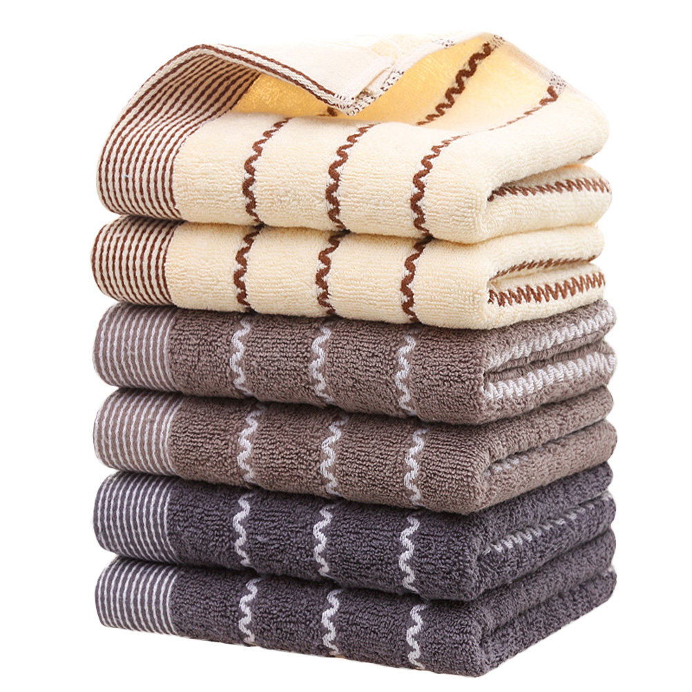 Wave Design Cotton Towels Supe - Home Textiles Pakistan ulasan dan harga