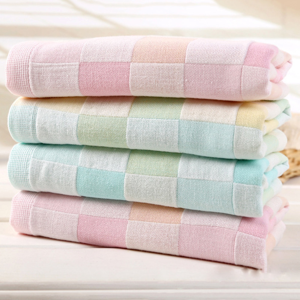 3Pcs Pure Cotton Gauze Towels  - Home Textiles Pakistan ulasan dan harga