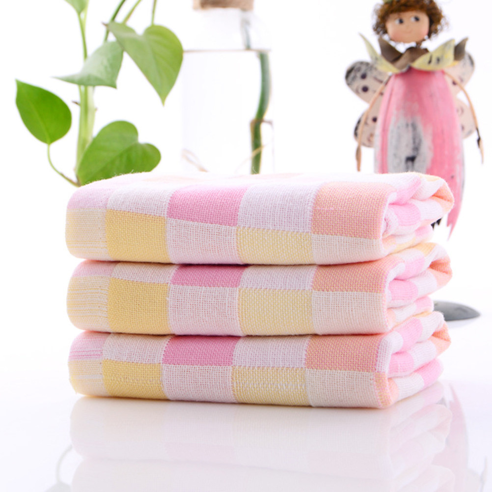 3Pcs Pure Cotton Gauze Towels  - Home Textiles Pakistan ulasan dan harga