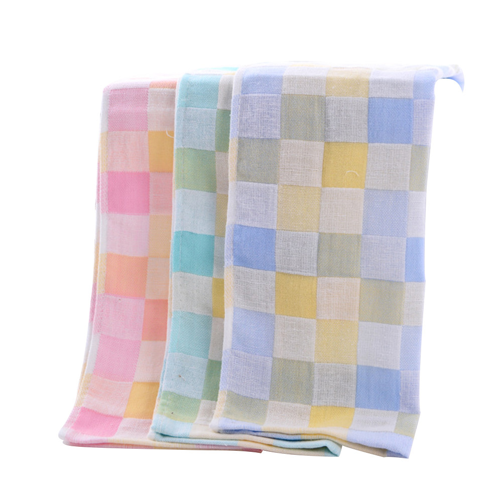 3Pcs Pure Cotton Gauze Towels  - Home Textiles Pakistan ulasan dan harga