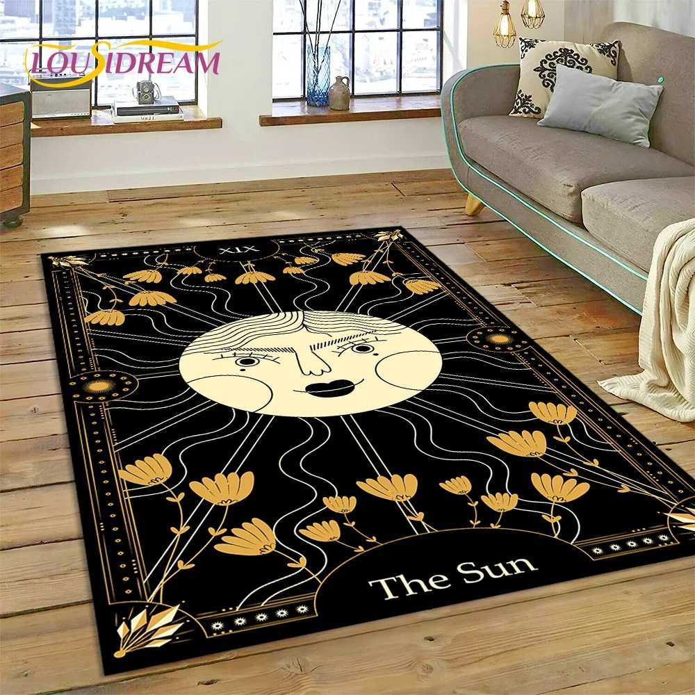 Mystic Tarot Sun Moon Mandala  - Home Textiles Online ulasan dan harga