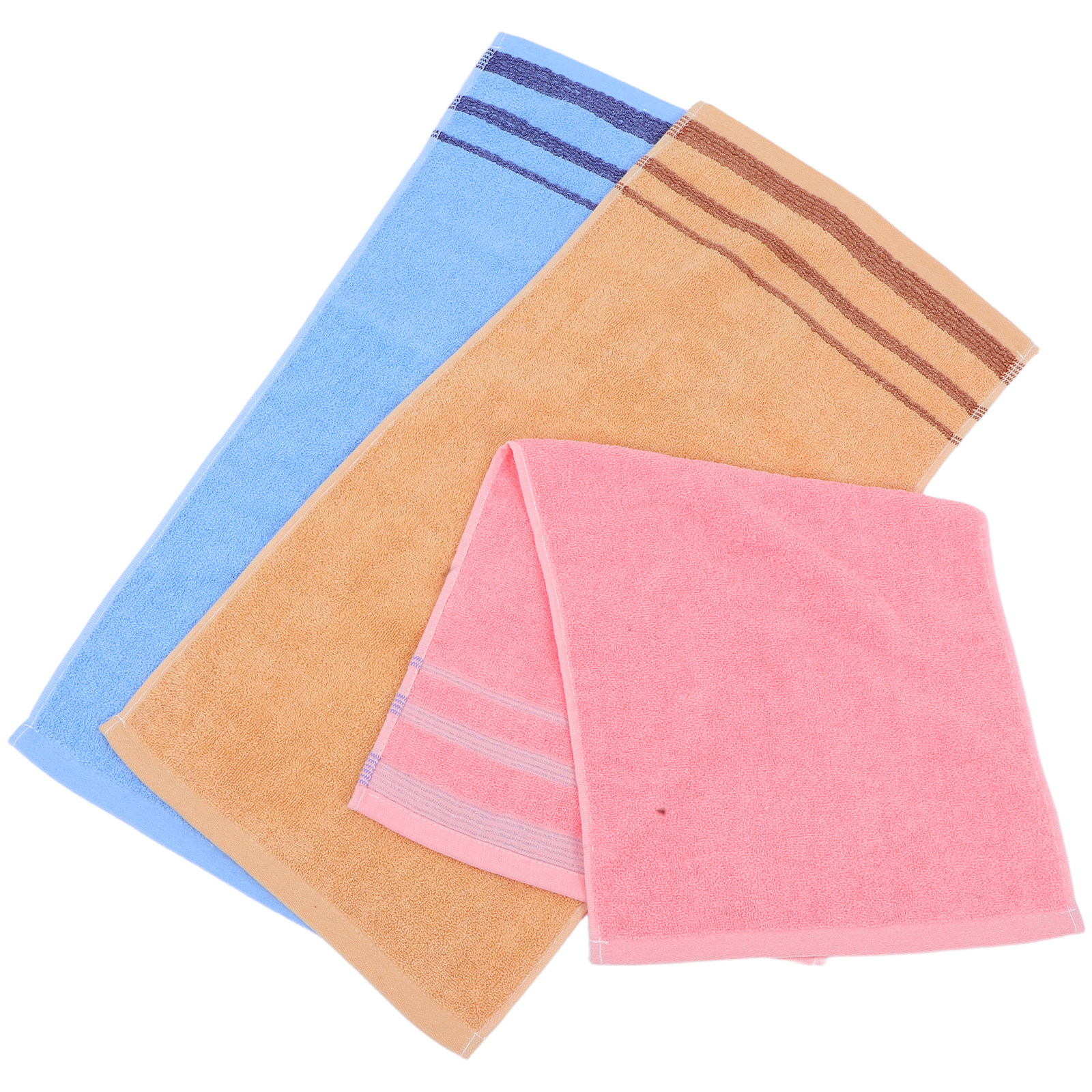 3Pcs Soft Cotton Jacquard Towe - Home Textiles Pakistan ulasan dan harga