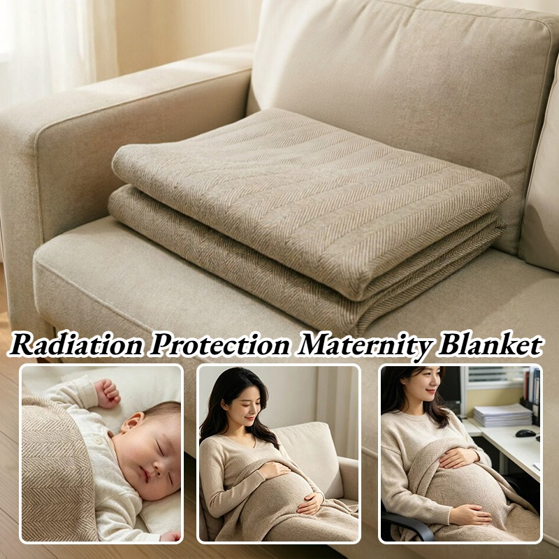 Radiation Protection Maternity - Wool Blanket Herringbone ulasan dan harga