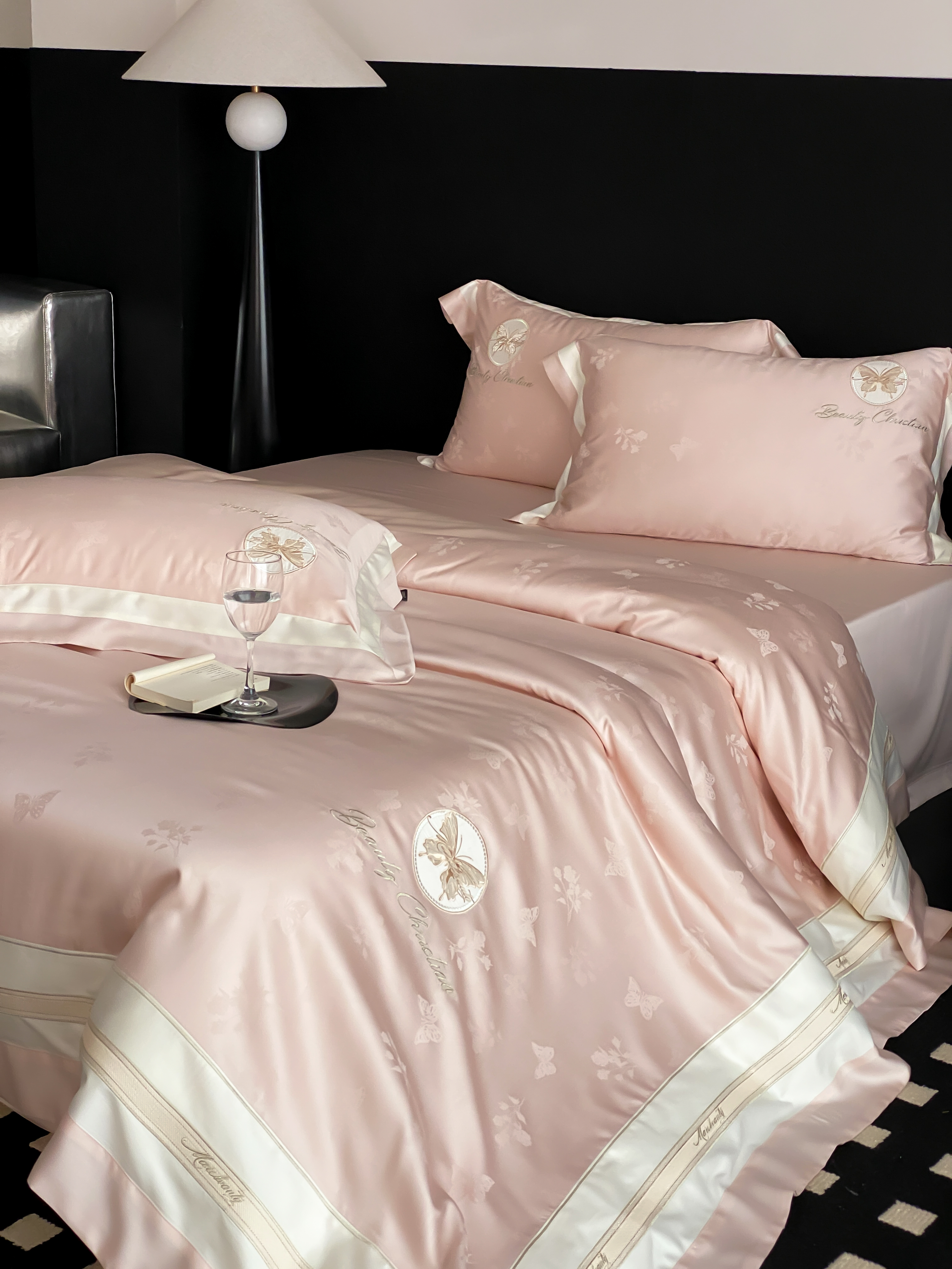 French Pastoral Floral Bedding - Linen Duvet Cover ulasan dan harga