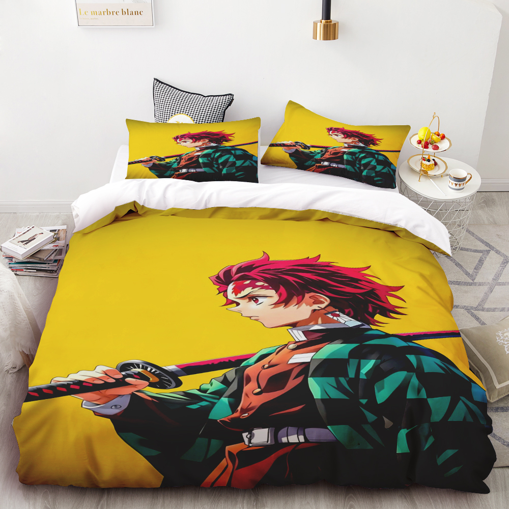 Duvet Cover Kamado Nezuko Demo - Linen Duvet Cover ulasan dan harga