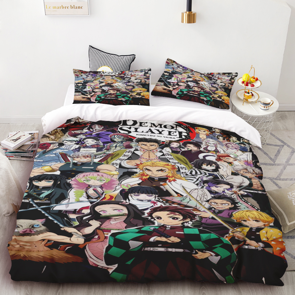 Duvet Cover Kamado Nezuko Demo - Linen Duvet Cover ulasan dan harga