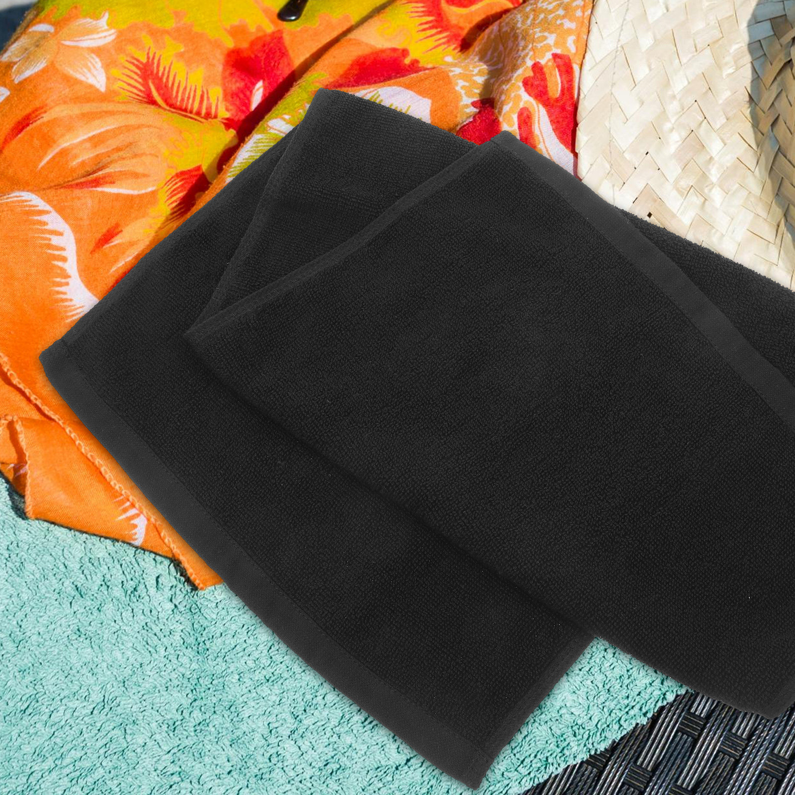 2Pcs Cotton Hair Dry Towels fo - Home Textiles Pakistan ulasan dan harga