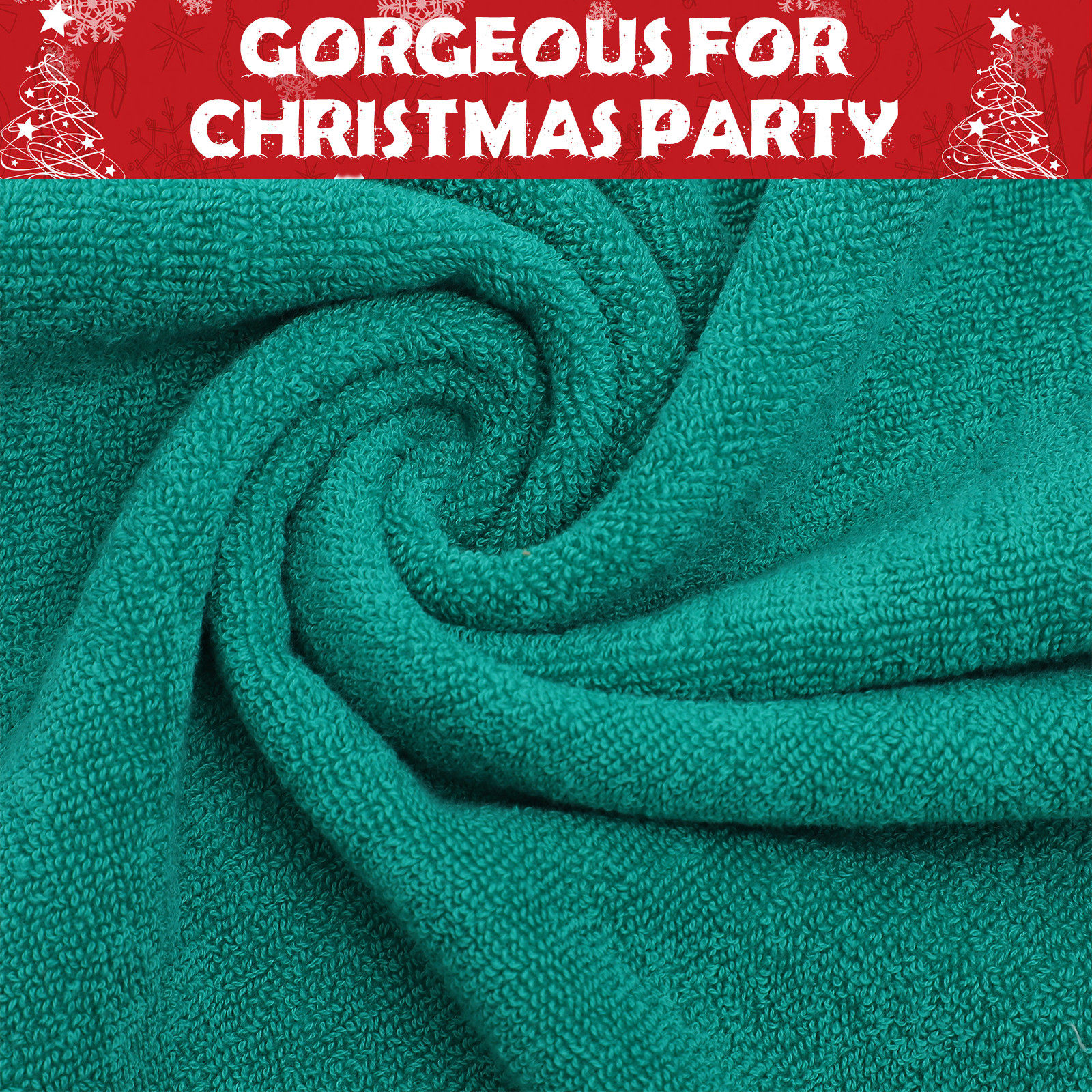 2Pcs Christmas Cotton Towels E - Home Textiles Pakistan ulasan dan harga