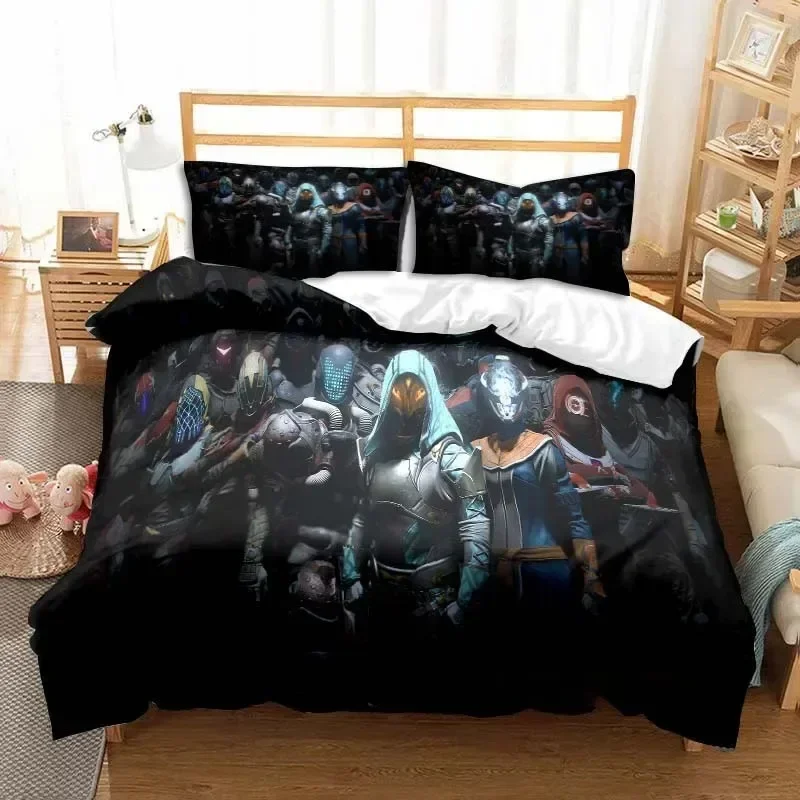Game Destiny Printed Bed Set D - Linen Duvet Cover ulasan dan harga