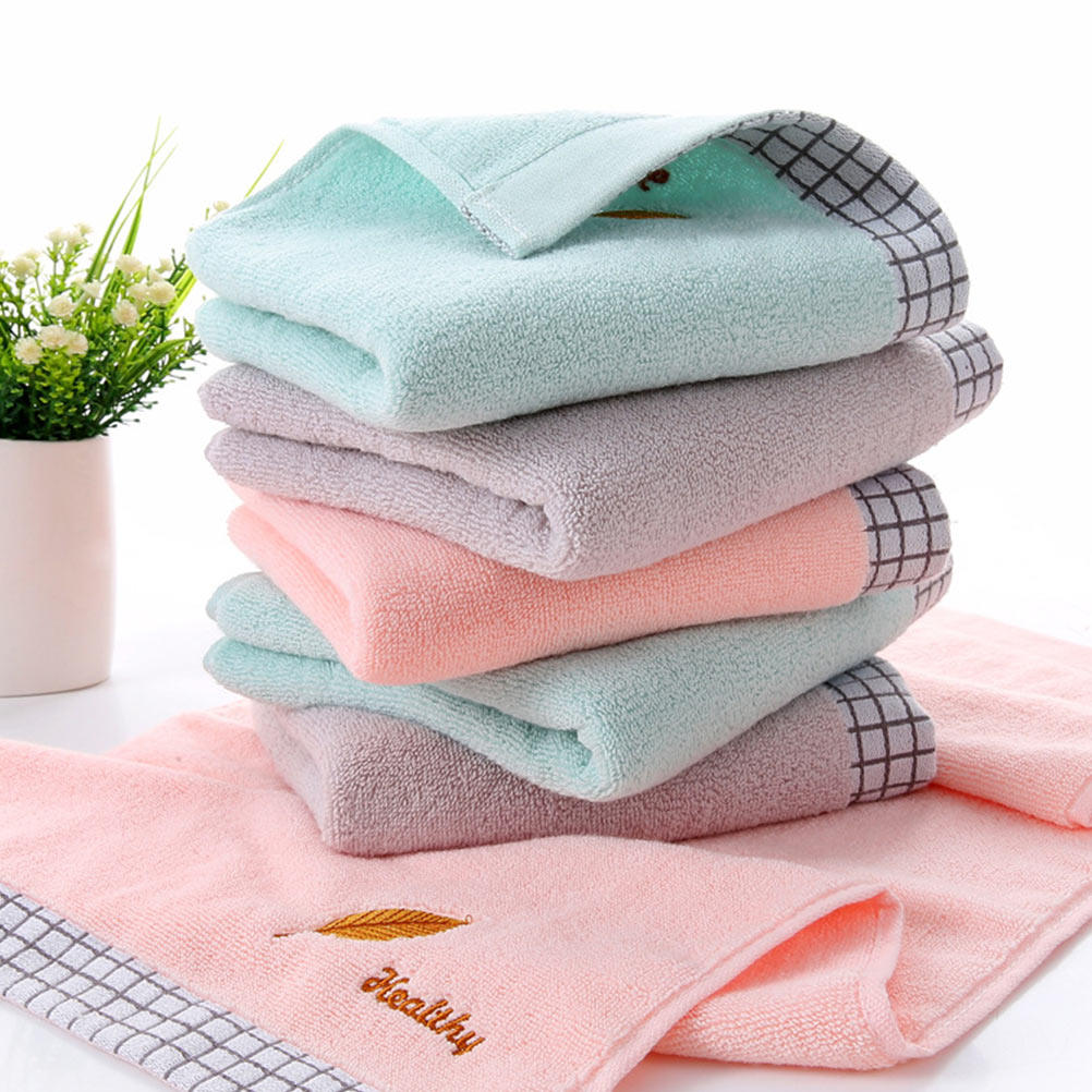 Cotton Face Towel Soft Comfort - Home Textiles Pakistan ulasan dan harga